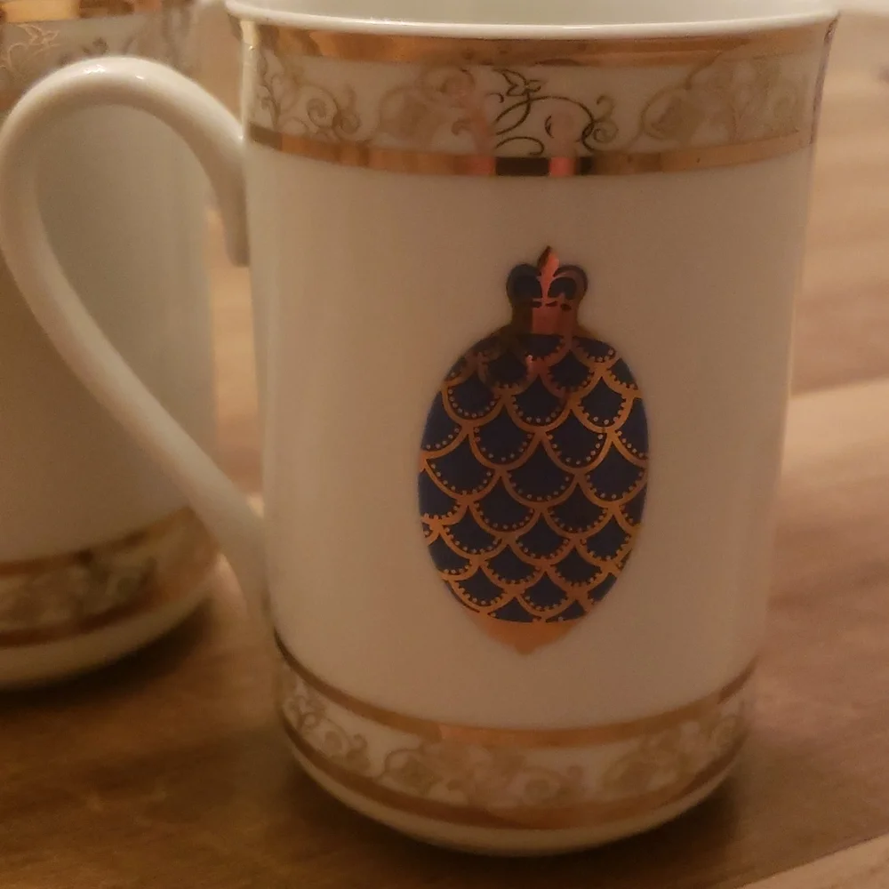 Formalities Imperial Egg Collwction by baum bros. Mug Set 4 - Picture 5 of 7